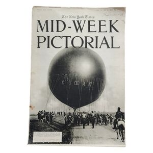 THE NEW YORK TIMES Mid-Week Pictorial Antique Vol. II, No. 8 October 28,‎ 1915